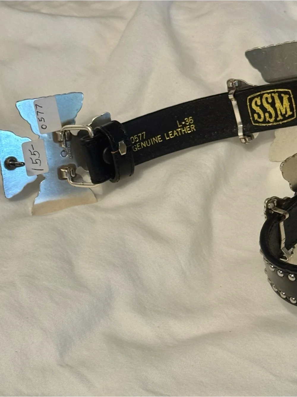 SSM black leather